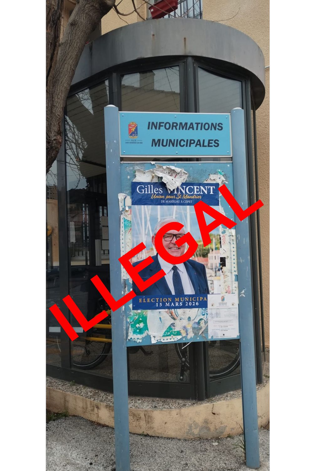 Affichage muncipal illégal 1